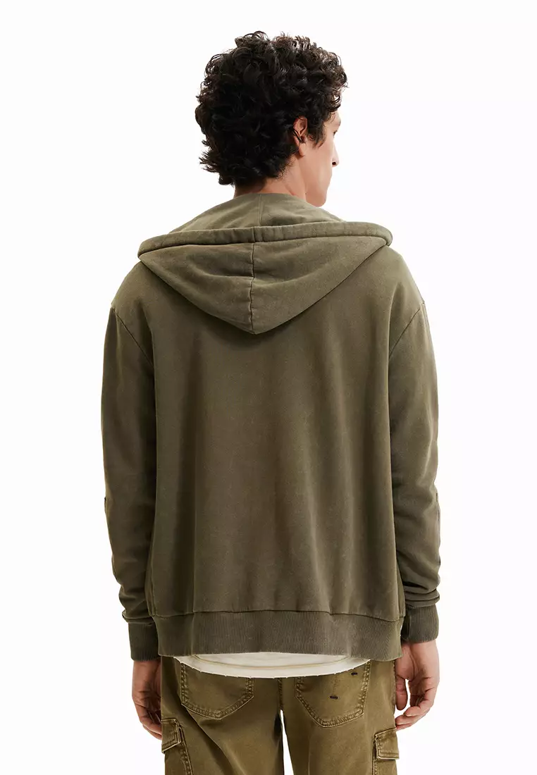 Sweatshirt jacket discount