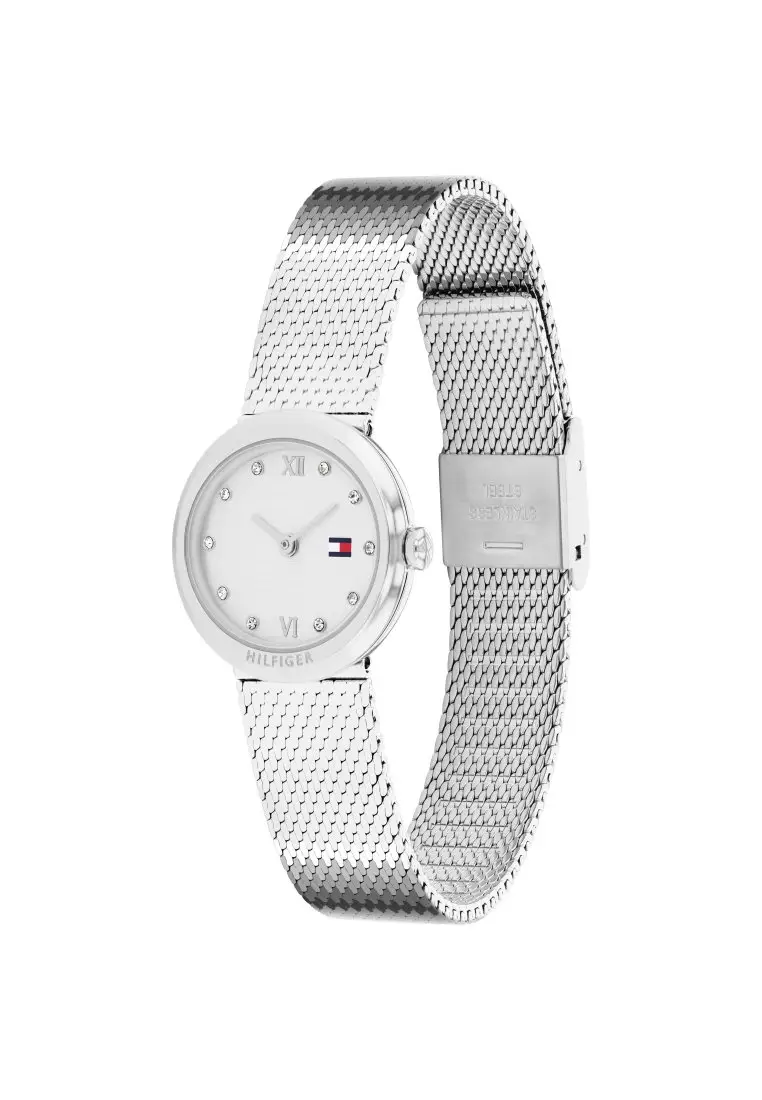 Women's Stainless Steel Mesh Bracelet Quartz Watch - TH1782846