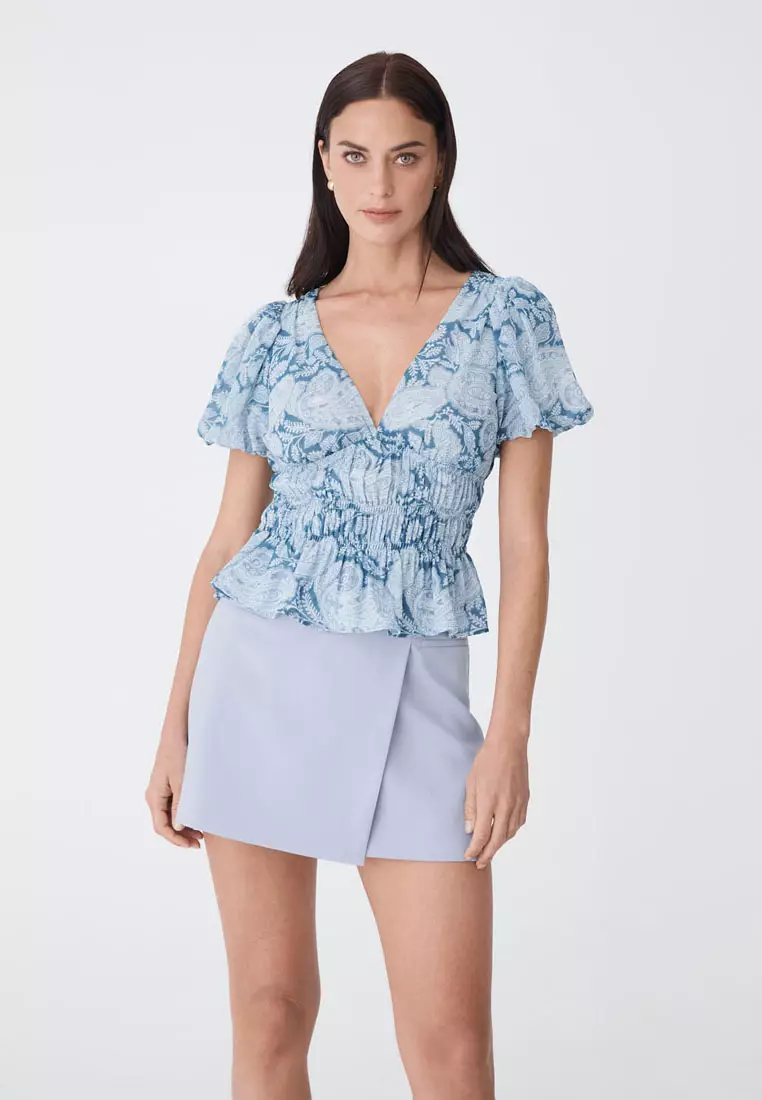 Buy FORCAST Nikki Mini Wrap Skirt 2026 Online | ZALORA