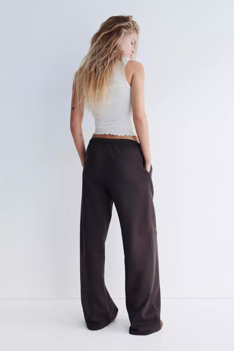Wide joggers