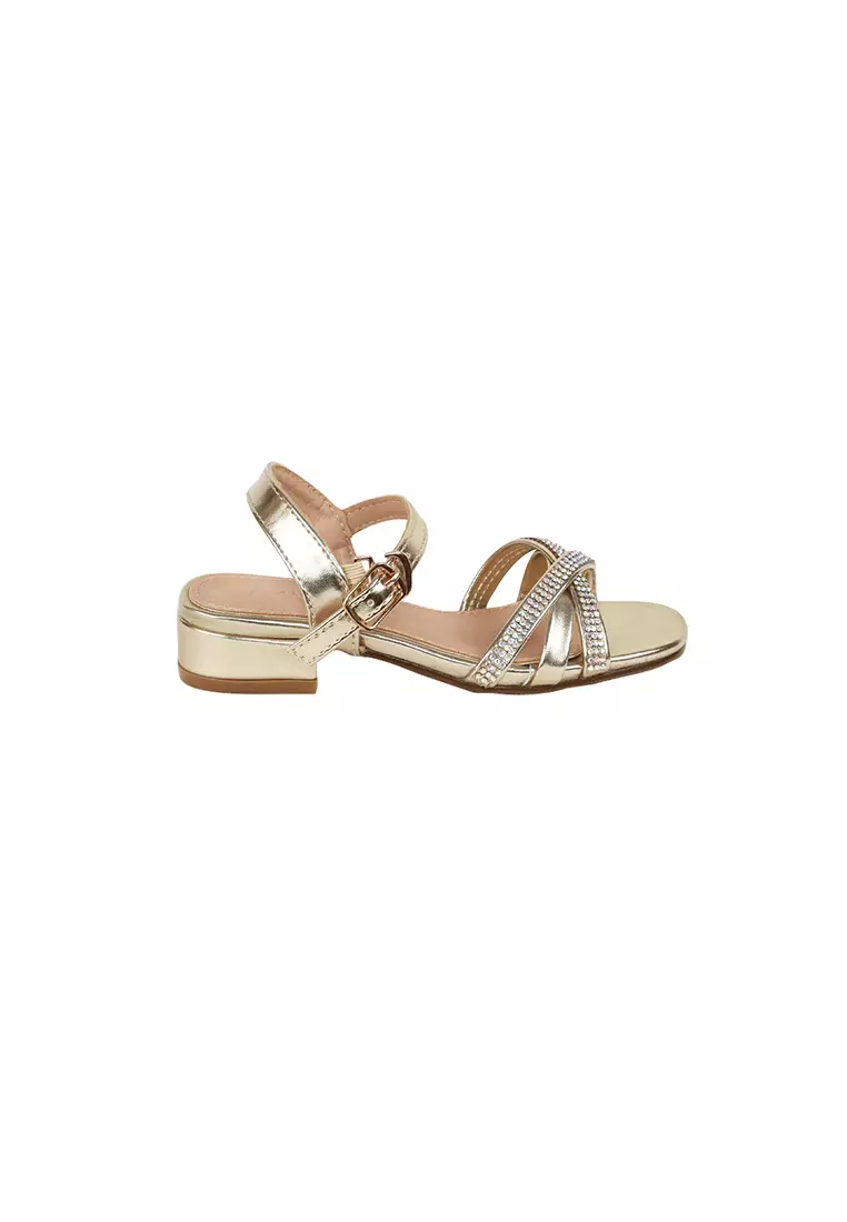Discount on Meet My Feet  shoes - SKU: Lucy - Party Sandals for Girls