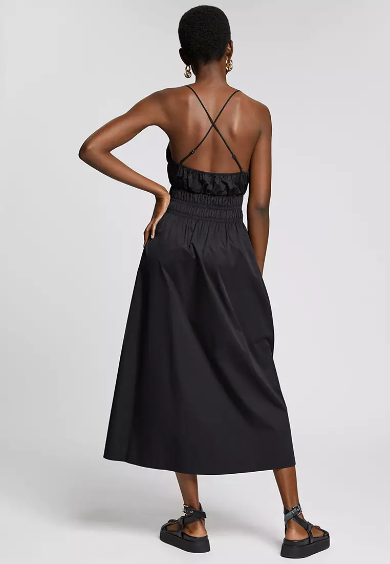 Buy & Other Stories Flared Babydoll Midi Dress 2024 Online ZALORA