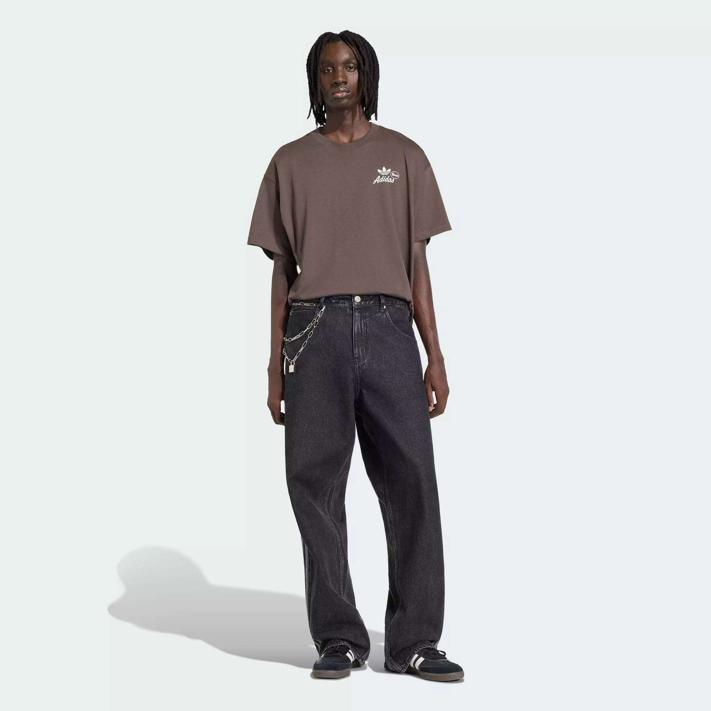 Lifestyle Vintage Records Graphic T-shirt Men Green KW7991