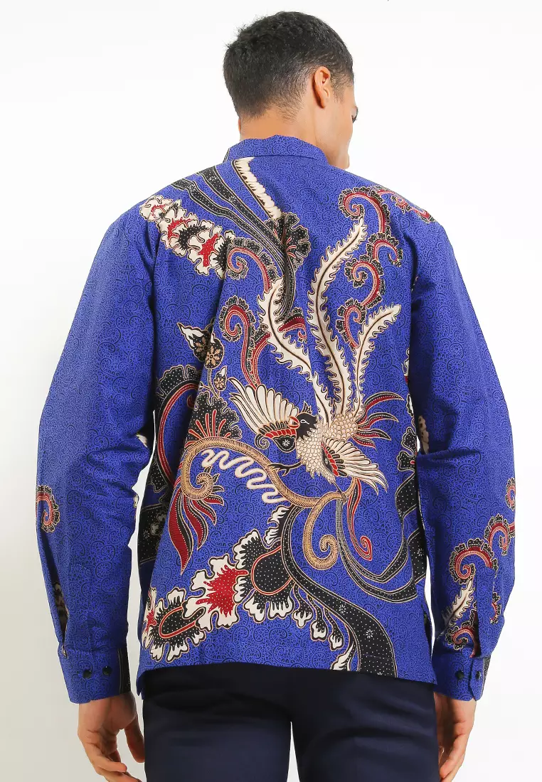 Cody Shirt Batik Kemeja Panjang Katun Pria