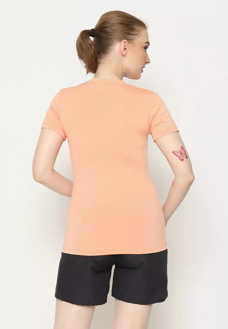 FLEXZONE Sports Tee Women Multisport Series Peach