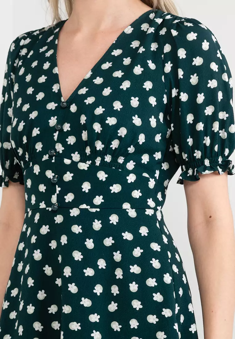 Buy Kate Spade New York Floral Dot Dress cv 2024 Online ZALORA