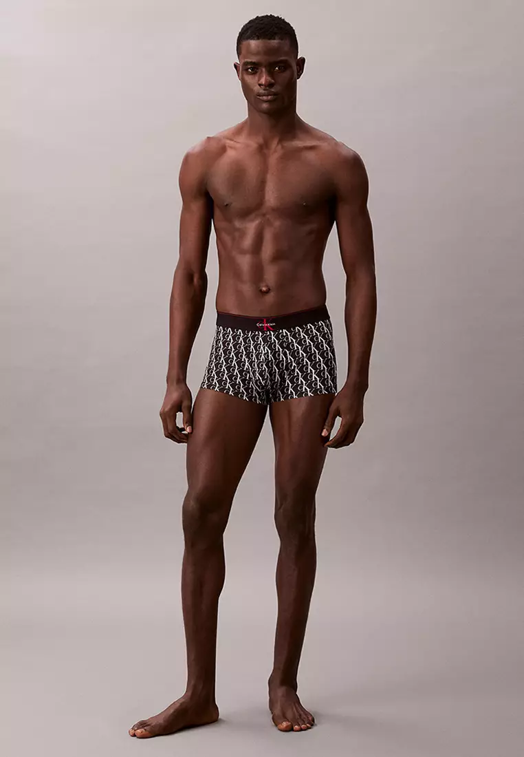 Graphic Monogram Low Rise Trunks - Calvin Klein Underwear