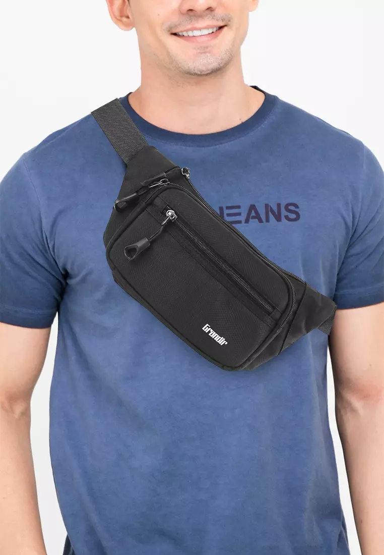 Tas Waist Bag Pria