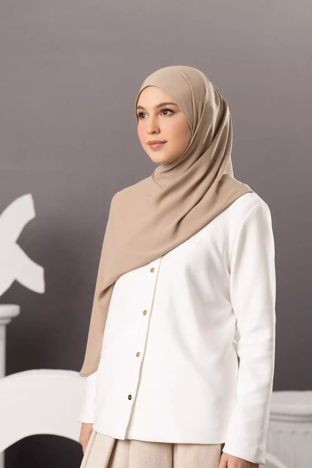 Klamby - Naya Pashmina Latte Swirl