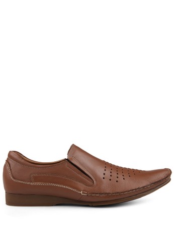 Men Rome Leather Shoes Khasmir