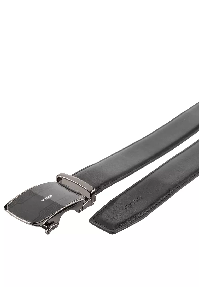 Ikat Pinggang Pira Kulit Sintetis Premium Sabuk Gesper Branded Impor Men Belt Casual A