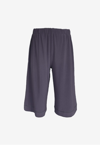 ROSARINI grey Pull On Shorts - Grey B702CKAFEE73F0GS_1