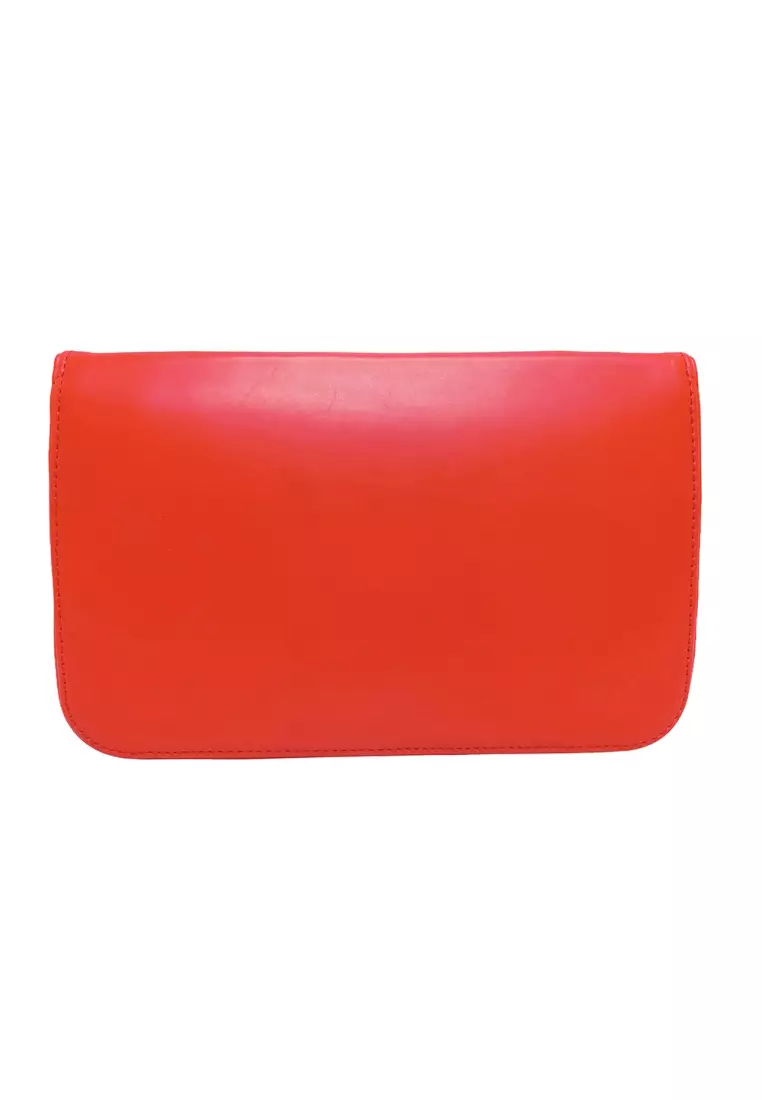 Pre-loved Kenzo Kyoto Shoulder Bag for Women in Medium Red - O4-F862SA990L23-21