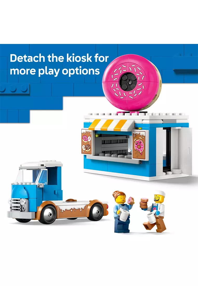 City 60452 Donut Truck, Age 5+, Building Blocks, 2025 (196pcs)