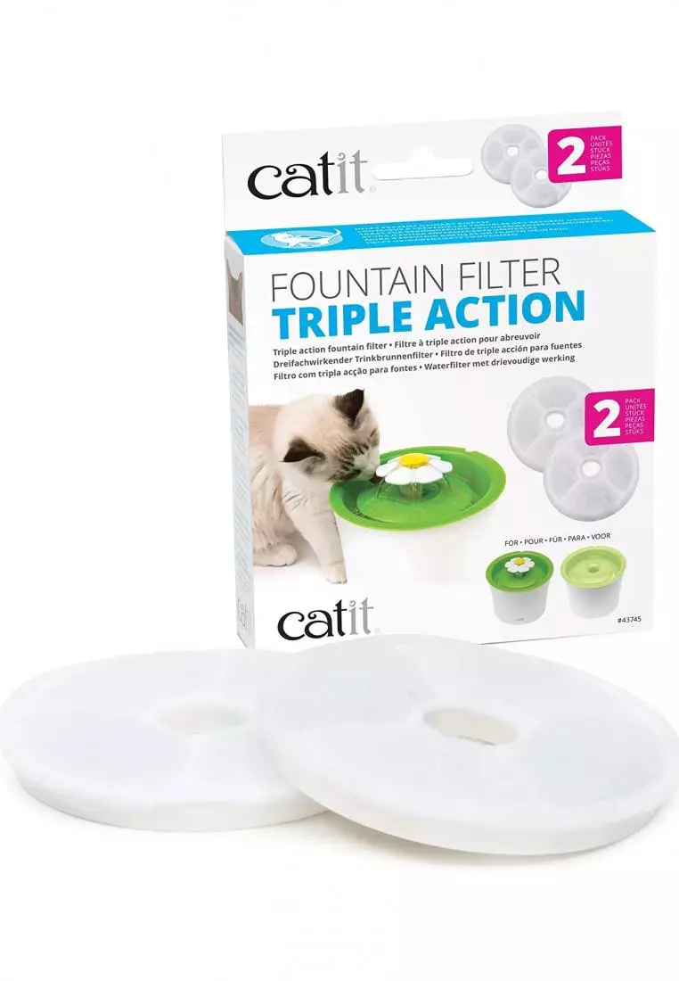 Cat drinking fountain filters 2025