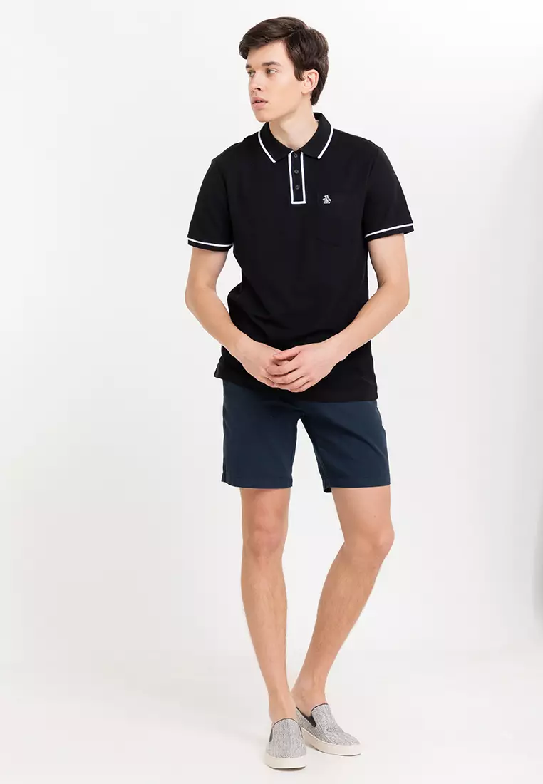 Earl Organic Pique Sticker Pete Polo