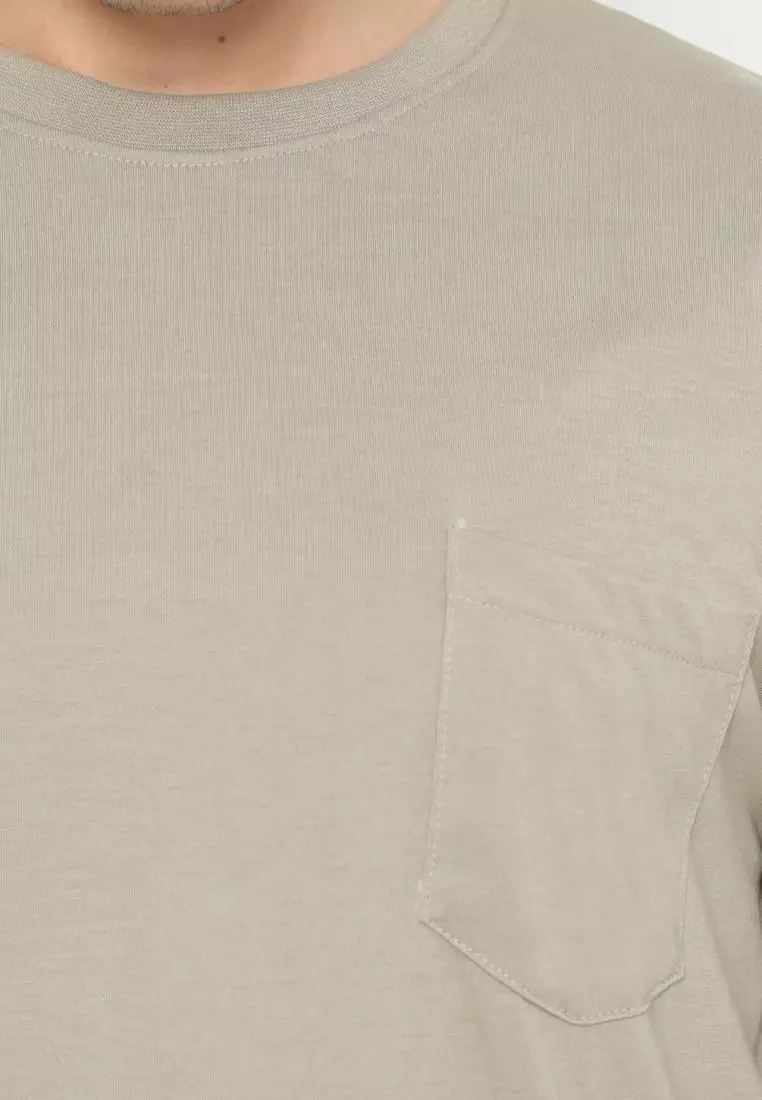 MATSUDA Kaos Polos Pocket T Shirt Cotton Chuo