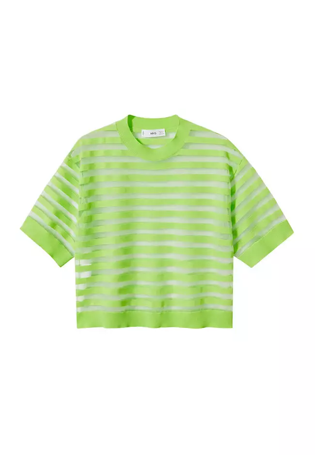 Semi-Transparent Knitted Sweater