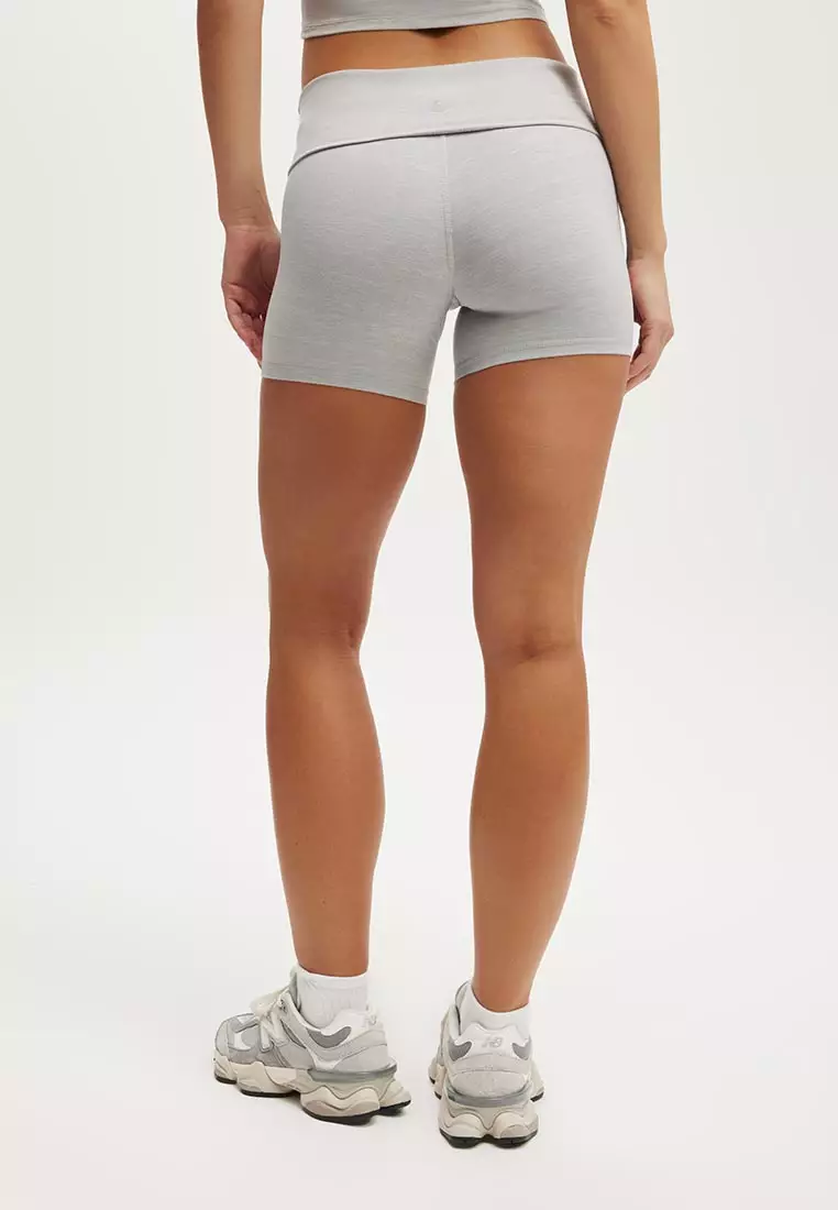 Ultra Soft Roll Over Shortie Shorts