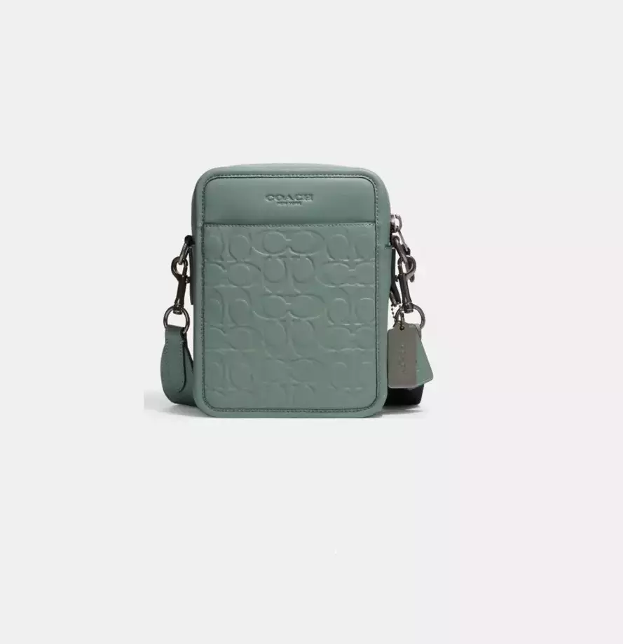 CH060 Sullivan Crossbody In Signature Emboosed Smooth Leather