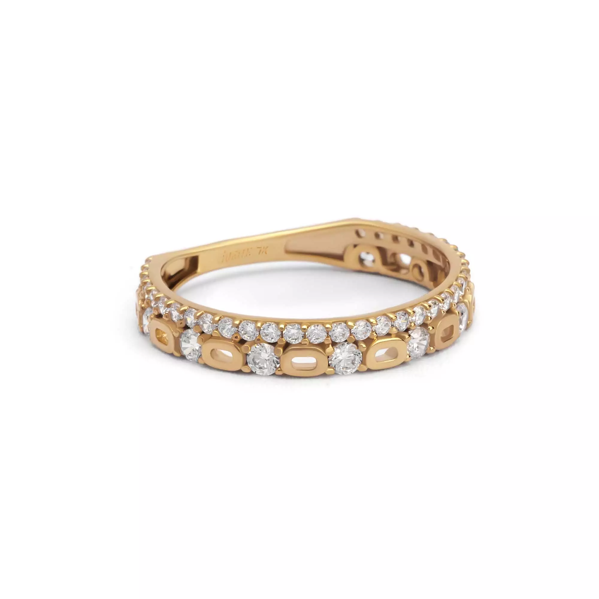 Cincin Emas 7k - Nima Gold Ring - Alaina Collection - Juene Jewelry