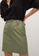 Mango green Skin Effect Mini Skirt 0AD19AA07AAFBFGS_3