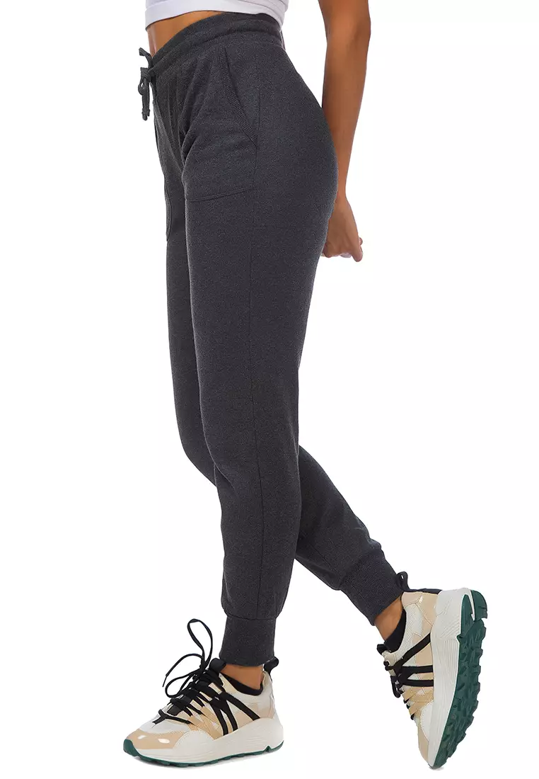 Light grey cuffed 2025 joggers