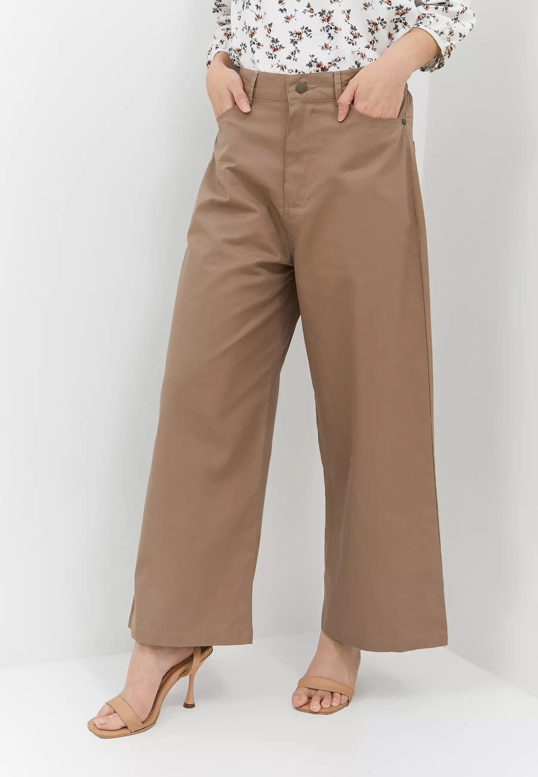 Elena Deep Brown Culottes (G.3229)