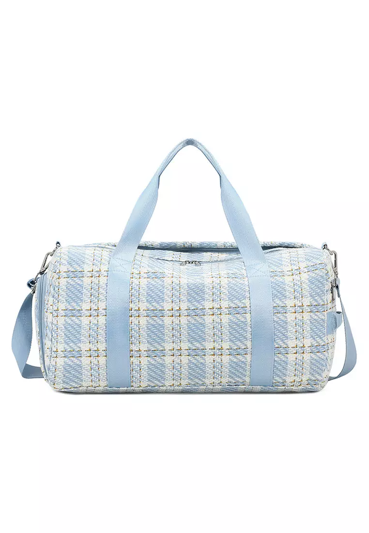 Stowable Duffel Bag With Shoes Compartment