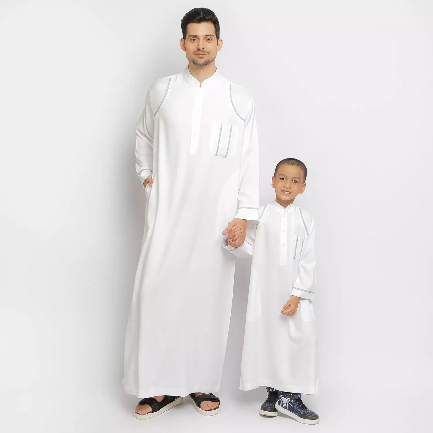 Gamis Jubah Anak Laki Laki GPA 07 White New