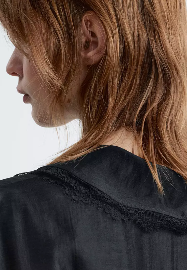 長袖蕾絲上衣