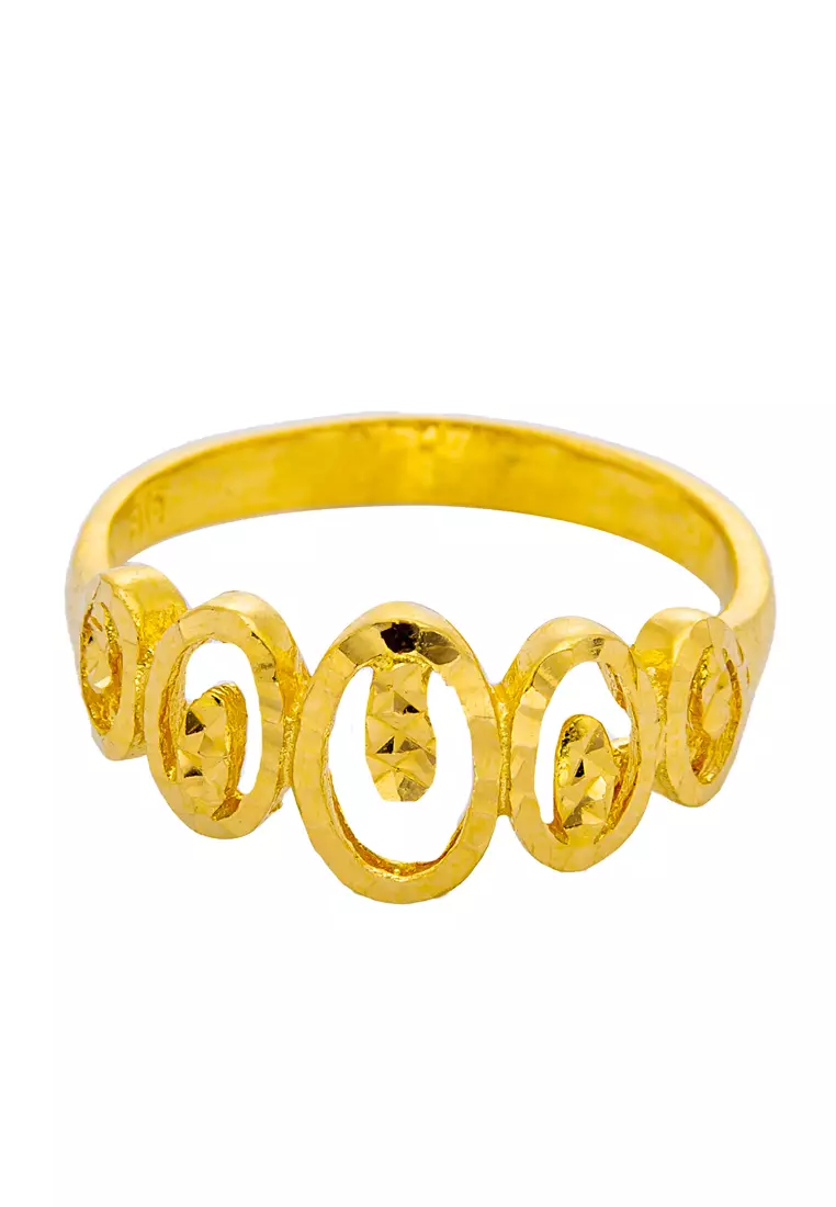 Real gold sale fashion rings