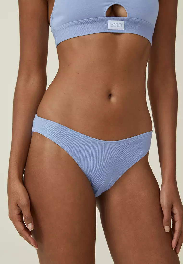 Organic Cotton Rib Bikini Brief