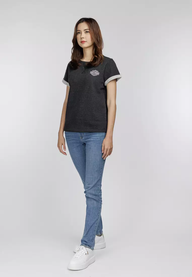 Harley-Davidson At Ease Short Sleeve Pullover