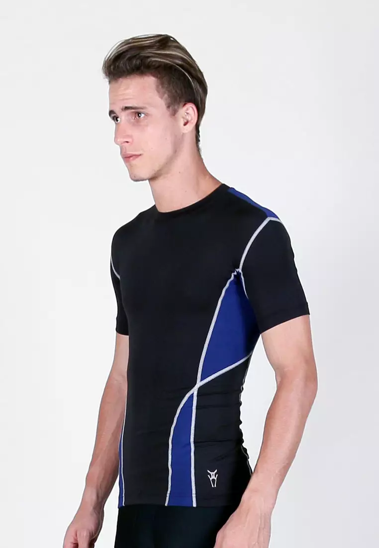 Buy AMNIG Men Maxforce Training Compression Top (Black) 2026 Online ...