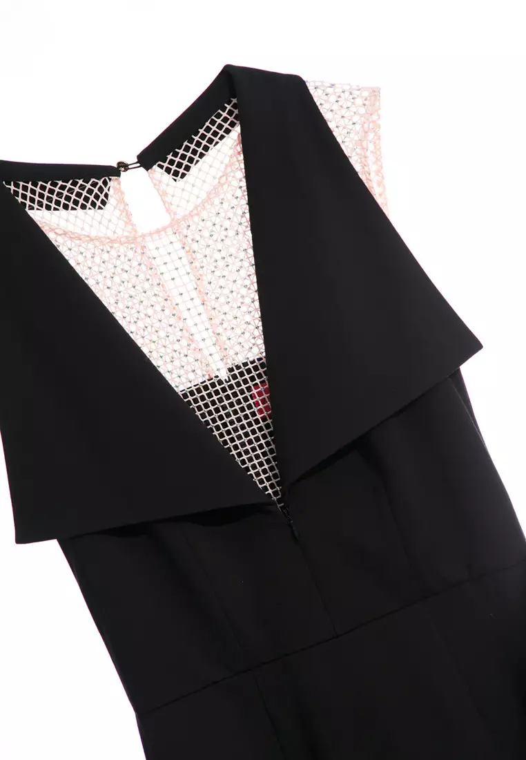 Fake Two Piece Sheath Dress