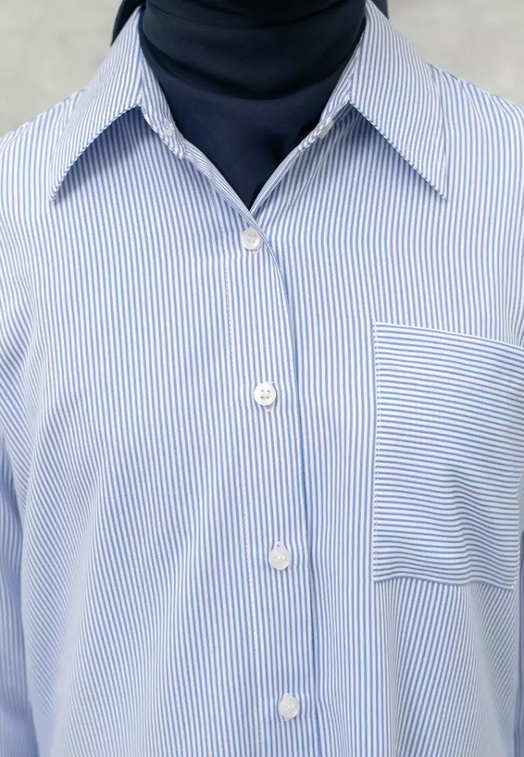 EPC Tunik Aya - Baby Blue Stripe