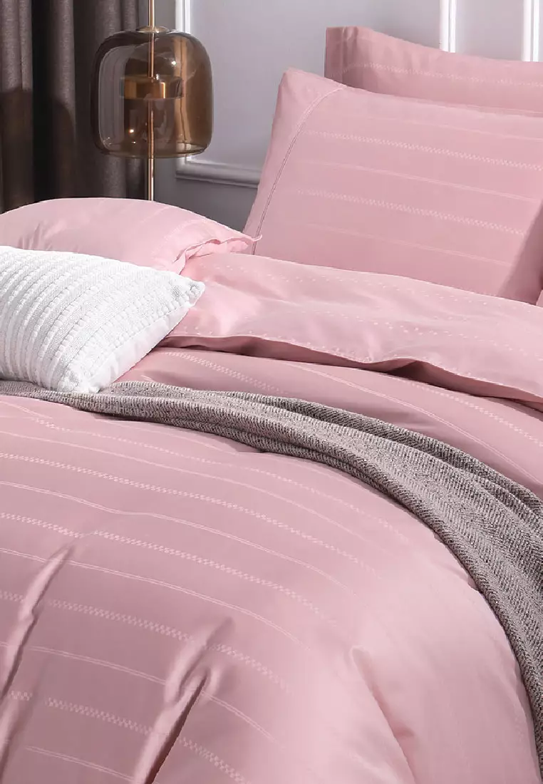 Buy Jean Perry Jean Perry Coray Quilt Cover Set [100 Combed Cotton