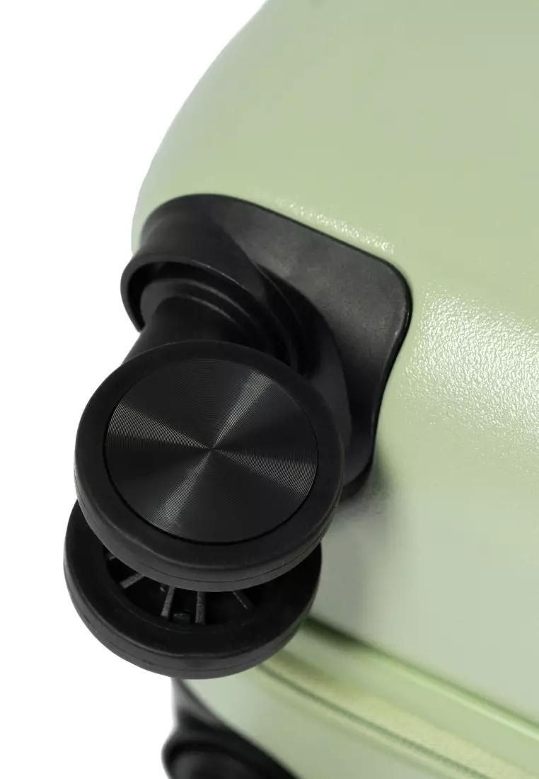 Puff 28"  Hard Case Luggage In Pistachio