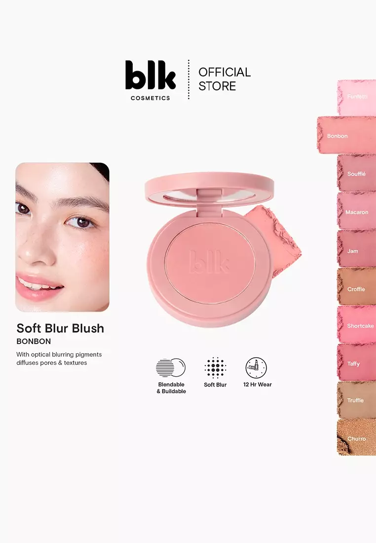 Discount on blk cosmetics  shoes - SKU: Blk Cosmetics Soft Blur Powder Blush Bonbon