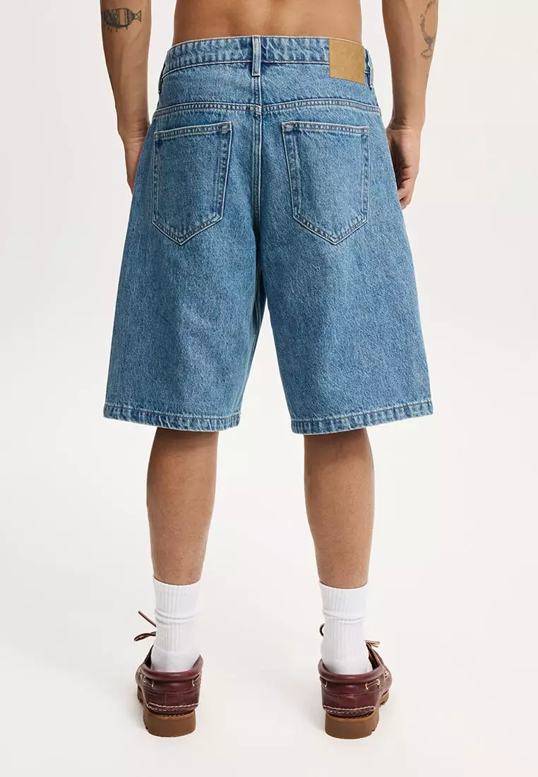Baggy Denim Short
