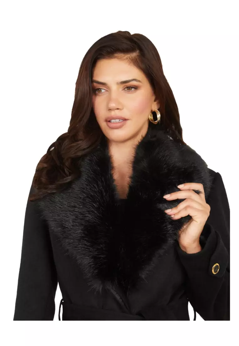 romina wool blend coat