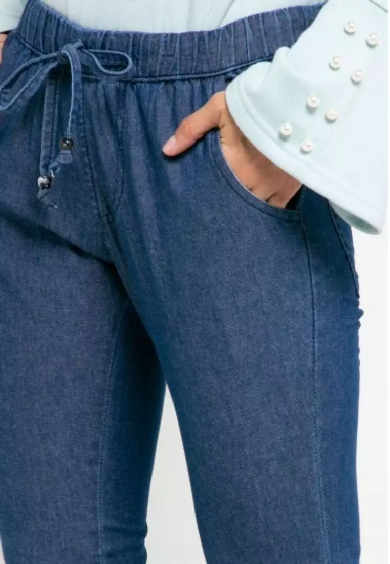 Denim Daily Pants - Biru Tua
