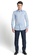 Gay Giano blue Classic Slim Fit Spread Collar Dress Shirt 183BAAAD5B43DBGS_1