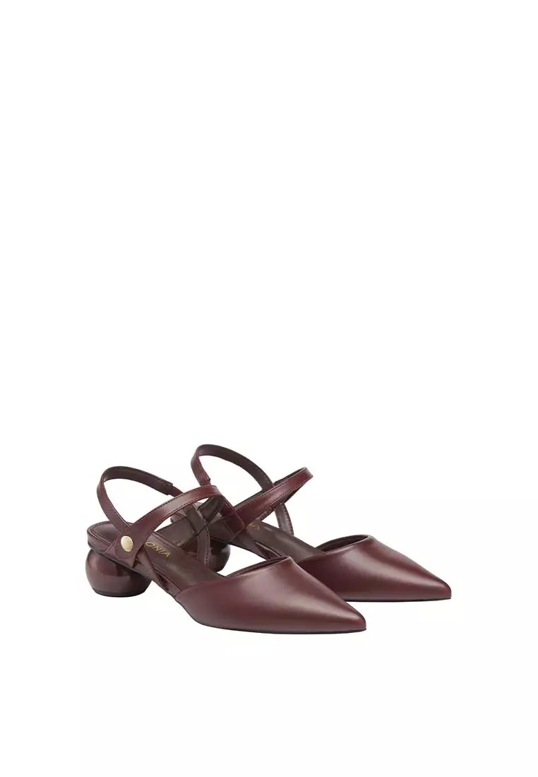 Women Synthetic Leather Mules