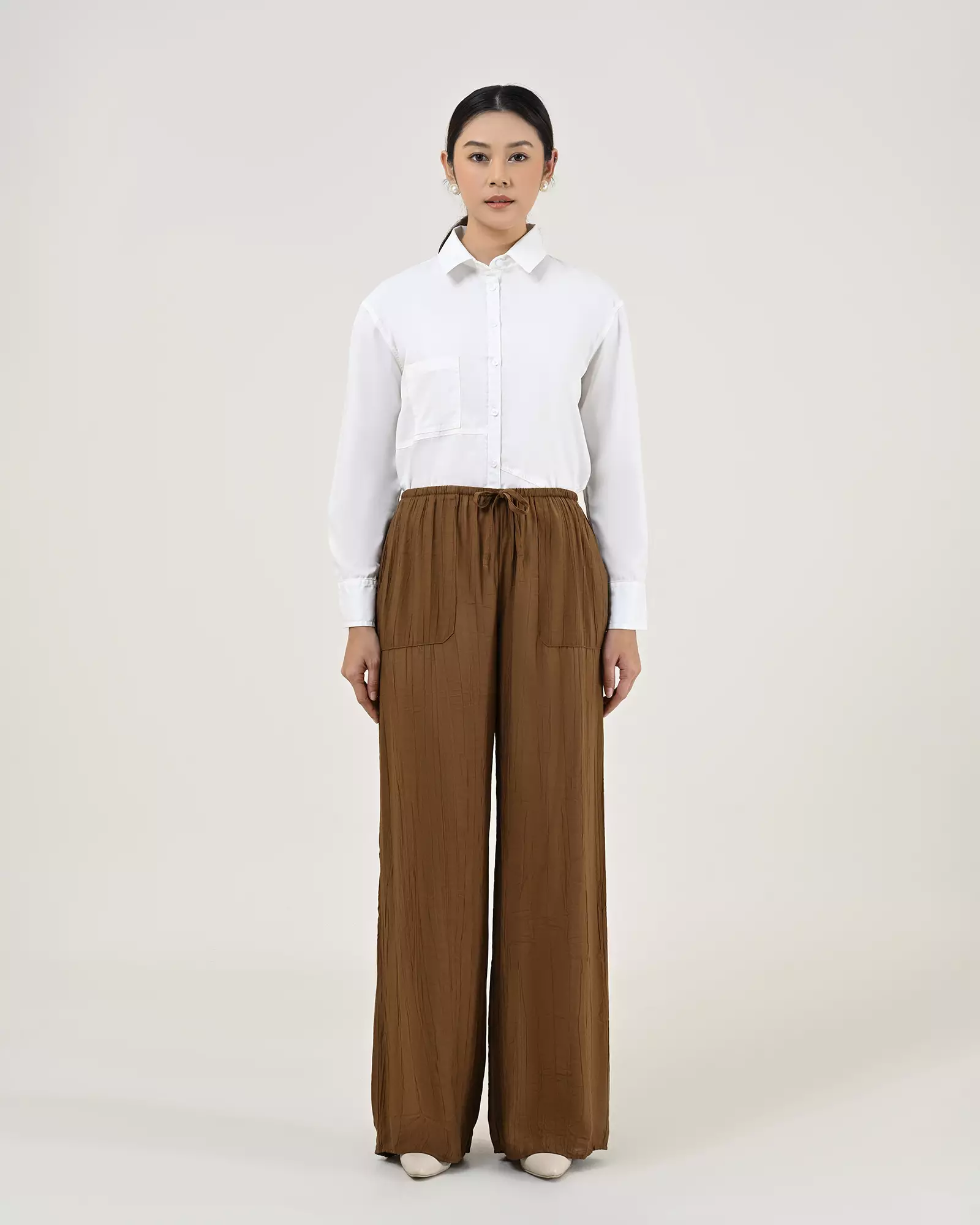 Geulis.id MALLO PANTS - Brown