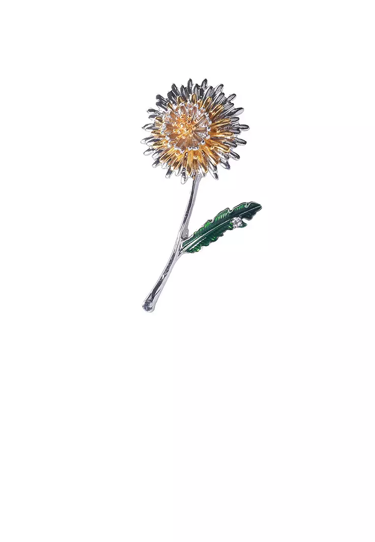 Dandelion brooch clearance