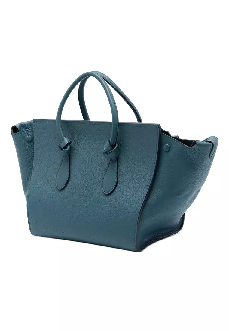 Pre-Loved Celine Small Grained Calfskin Tie Knot Tote