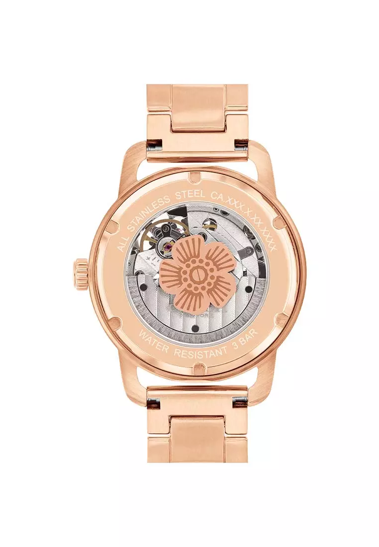 Cruiser Rose Gold Stainless Steel Bracelet Analog Watch CO-14504367