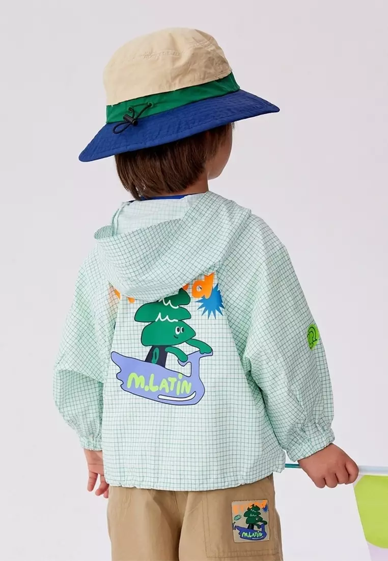 马拉丁中性防晒服花白色夏季男外套女外套